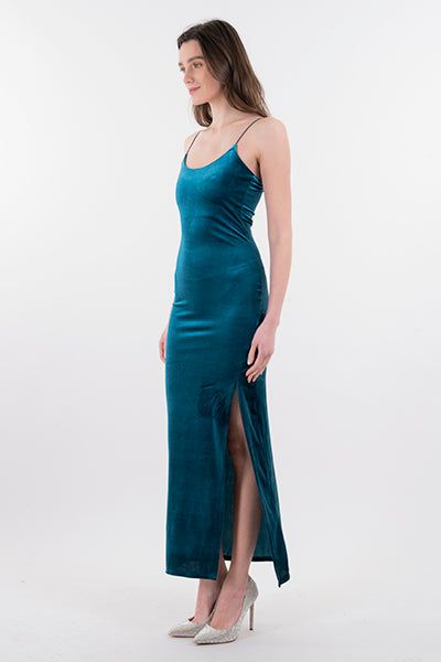 Vestido Maxi Velvet Tirantes sold by Shasa product image thumbnail 3