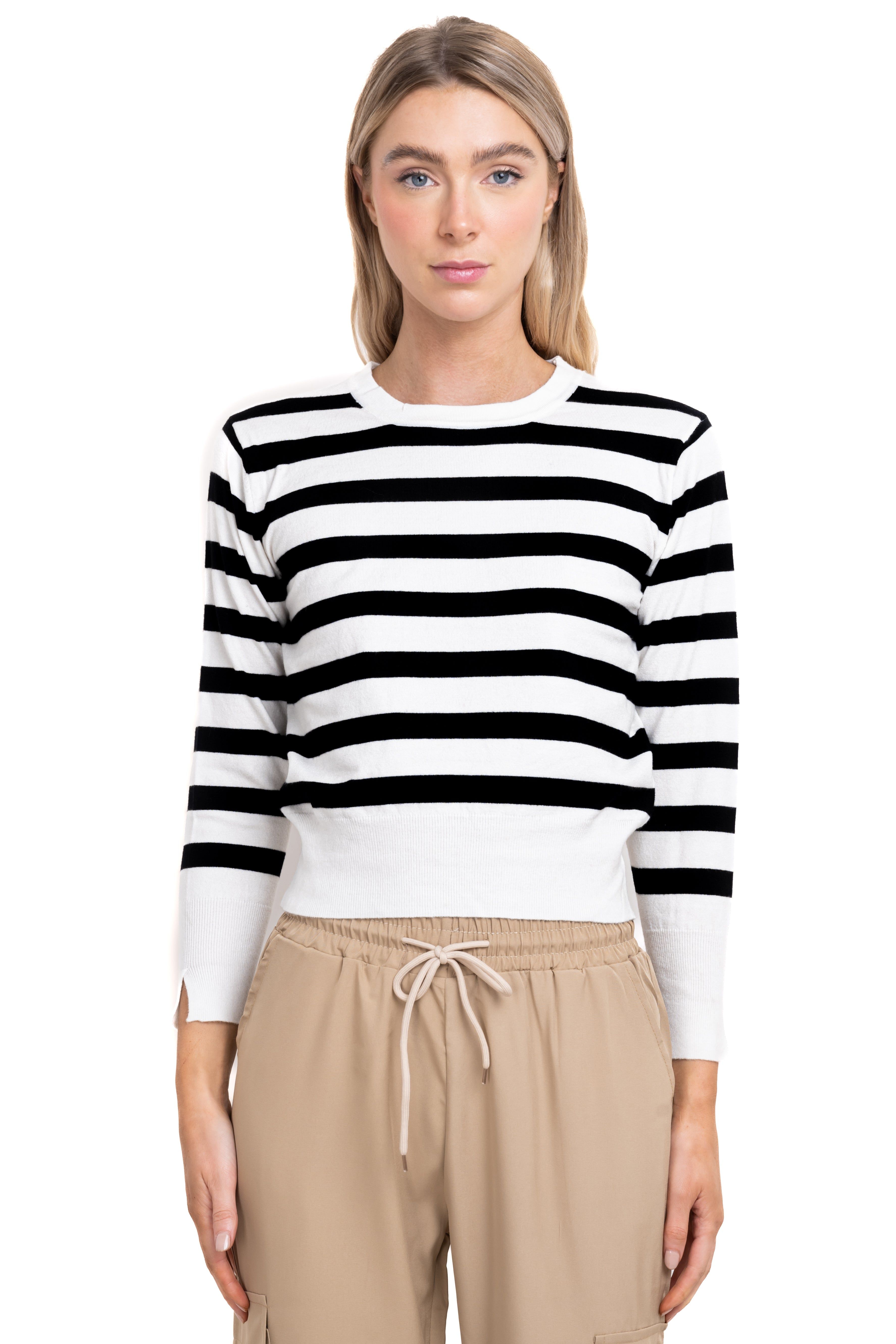 Suéter abertura manga rayas sold by Shasa product image thumbnail 2