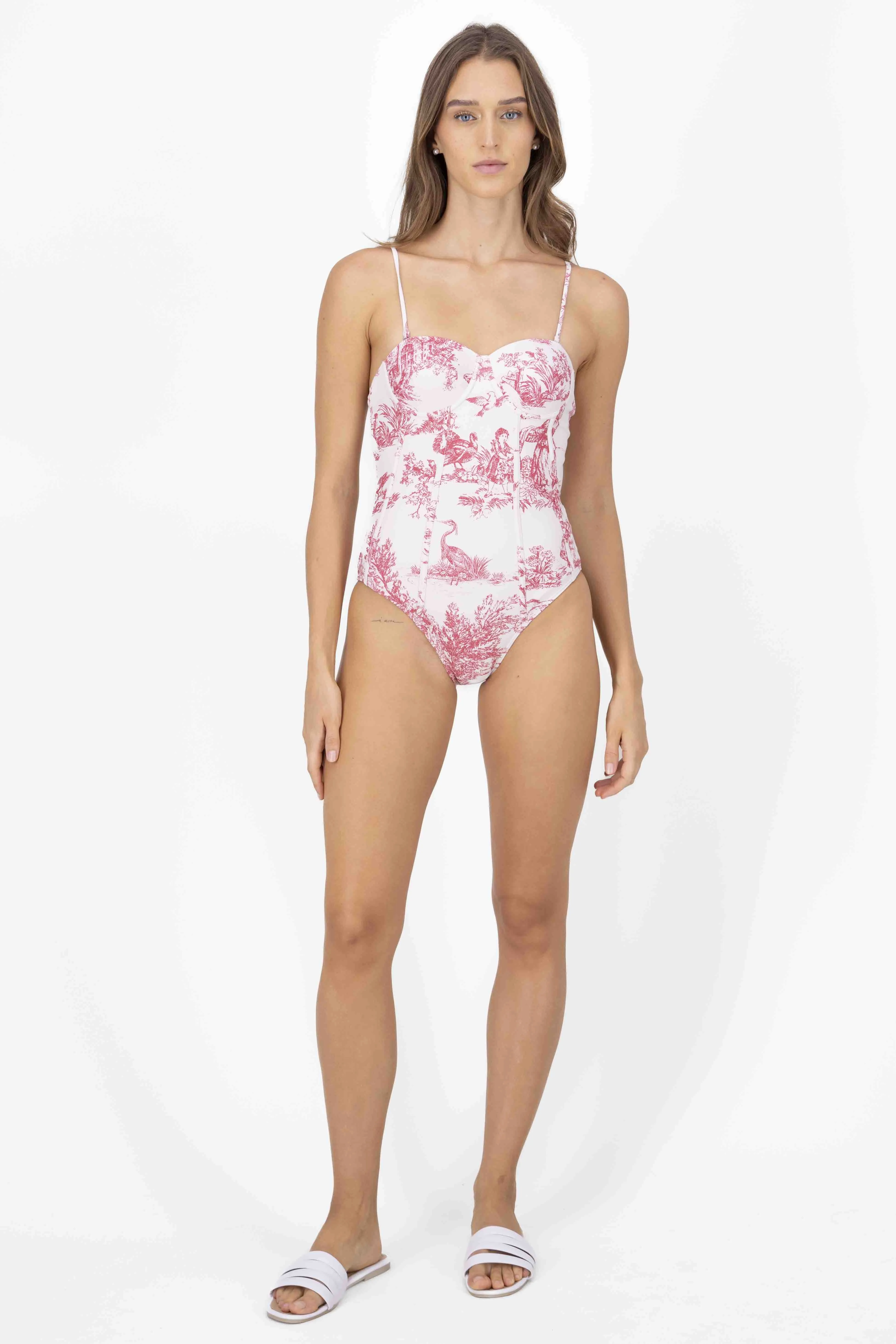 Traje de baño tipo corset sold by Shasa