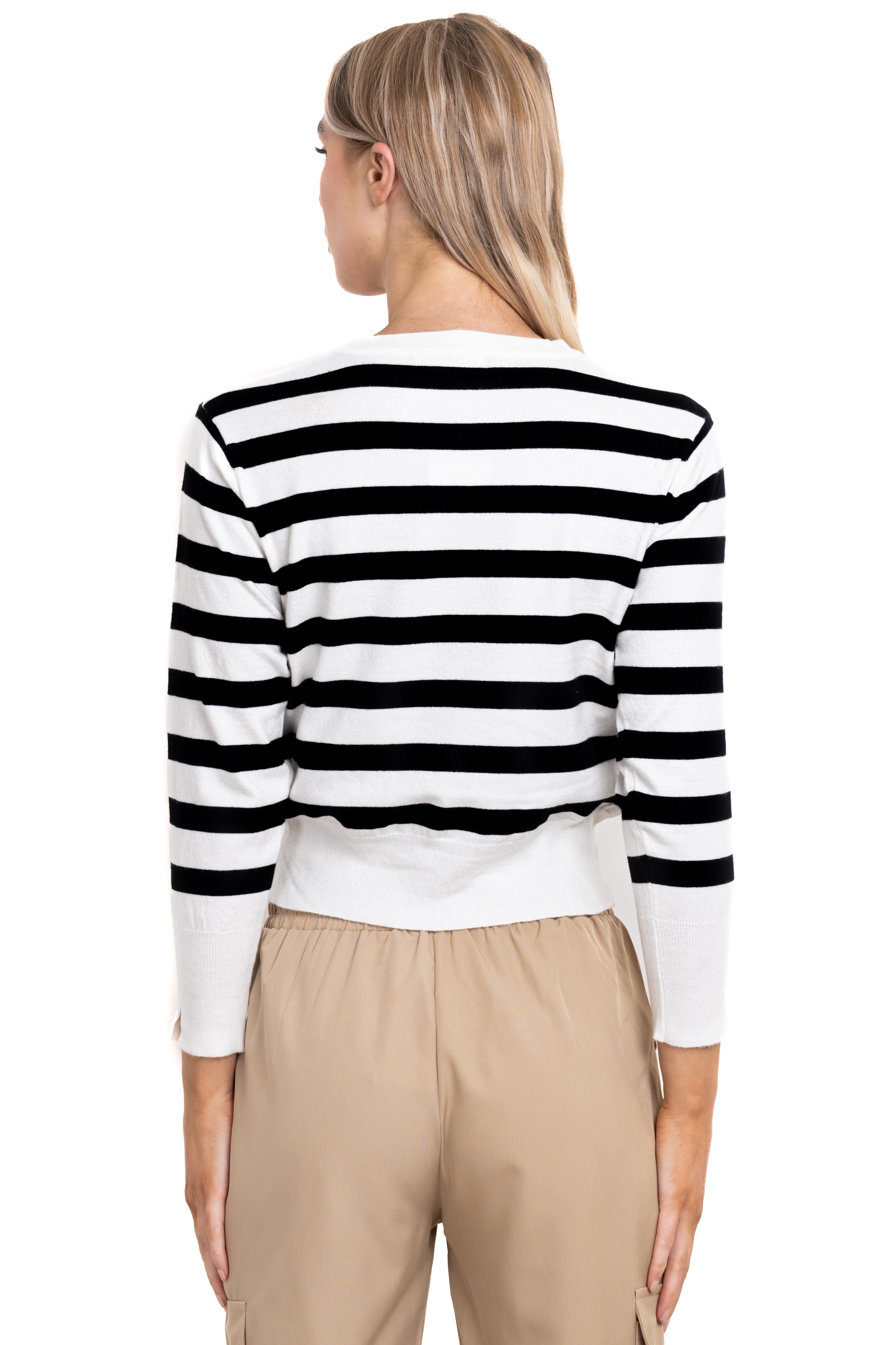 Suéter abertura manga rayas sold by Shasa product image thumbnail 4