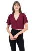 Camisa crop lisa sold by Shasa