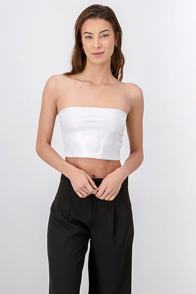 Top tubo iridiscente sold by Shasa