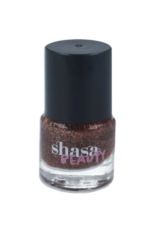 Esmalte café glitter sold by Shasa