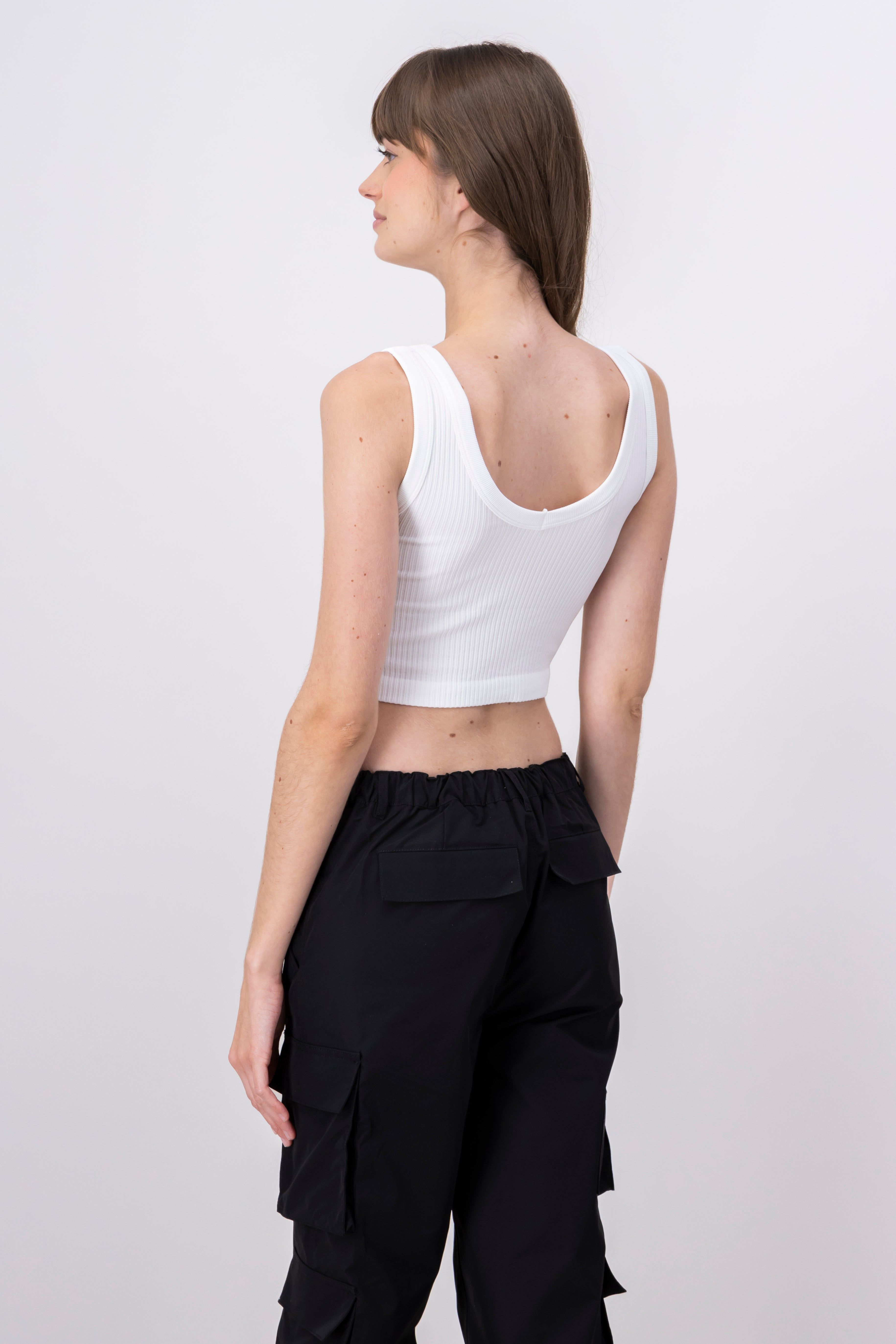 Top crop acanalado copas sold by Shasa product image thumbnail 4