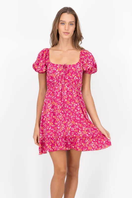 Vestido Mini Mangas Abullonadas sold by Shasa