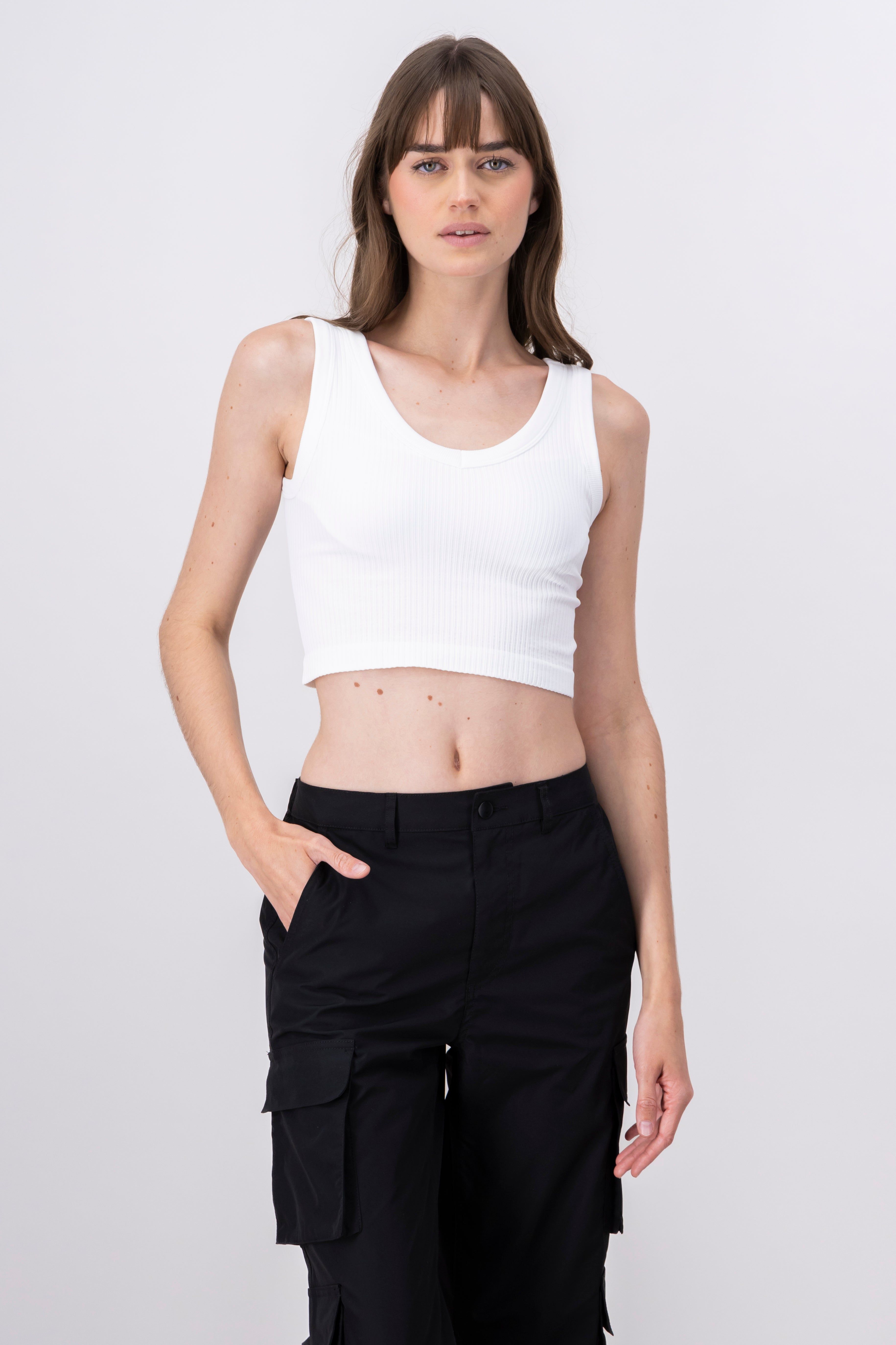 Top crop acanalado copas sold by Shasa product image thumbnail 2