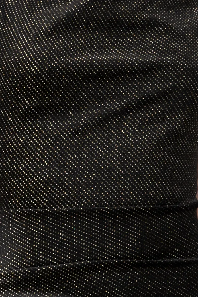 Maxi vestido detalle tirantes brillos terciopelo sold by Shasa product image thumbnail 5