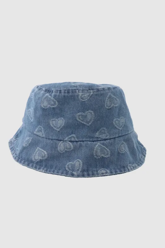 Sombrero pescador denim detalle sold by Shasa