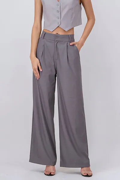 Pantalón sastre pierna amplia sold by Shasa product image thumbnail 2