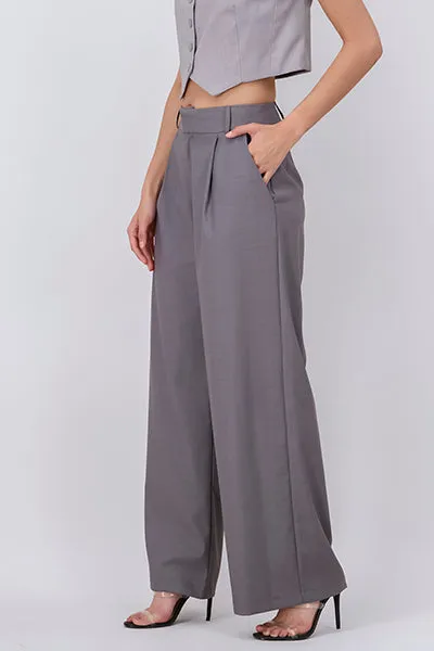 Pantalón sastre pierna amplia sold by Shasa product image thumbnail 3