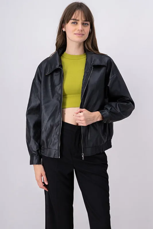 Chamarra Pu Lisa sold by Shasa