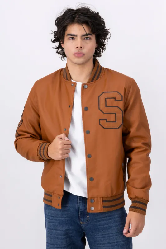 Chamarra Varsity S Pu sold by Shasa