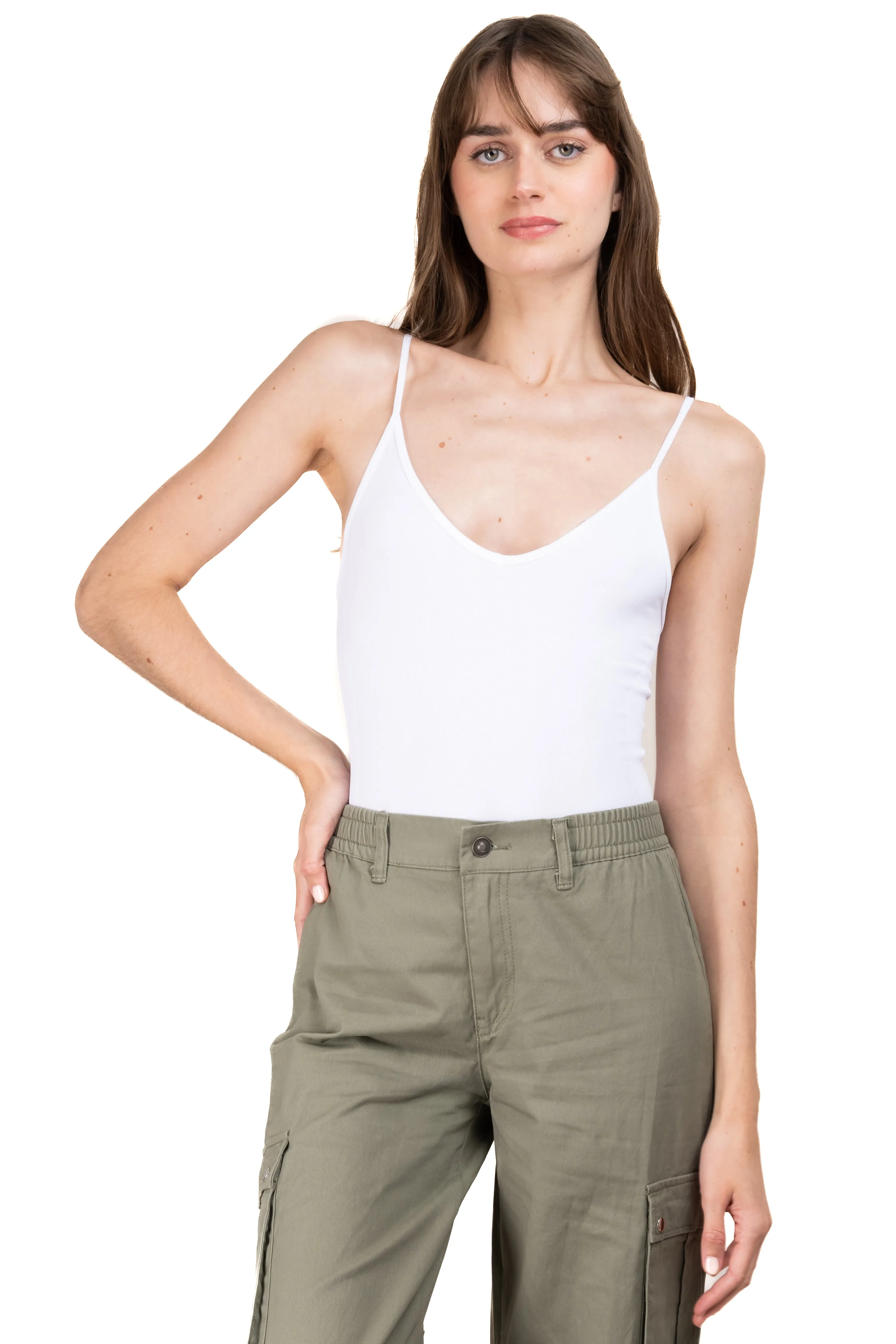 Bodysuit acanalado tirantes sold by Shasa