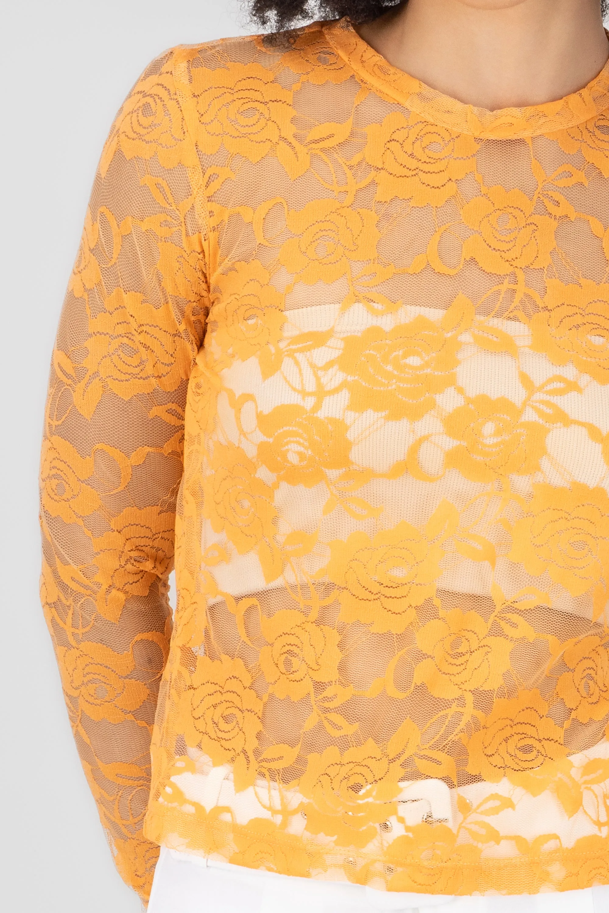 Top mesh rosas sold by Shasa product image thumbnail 5