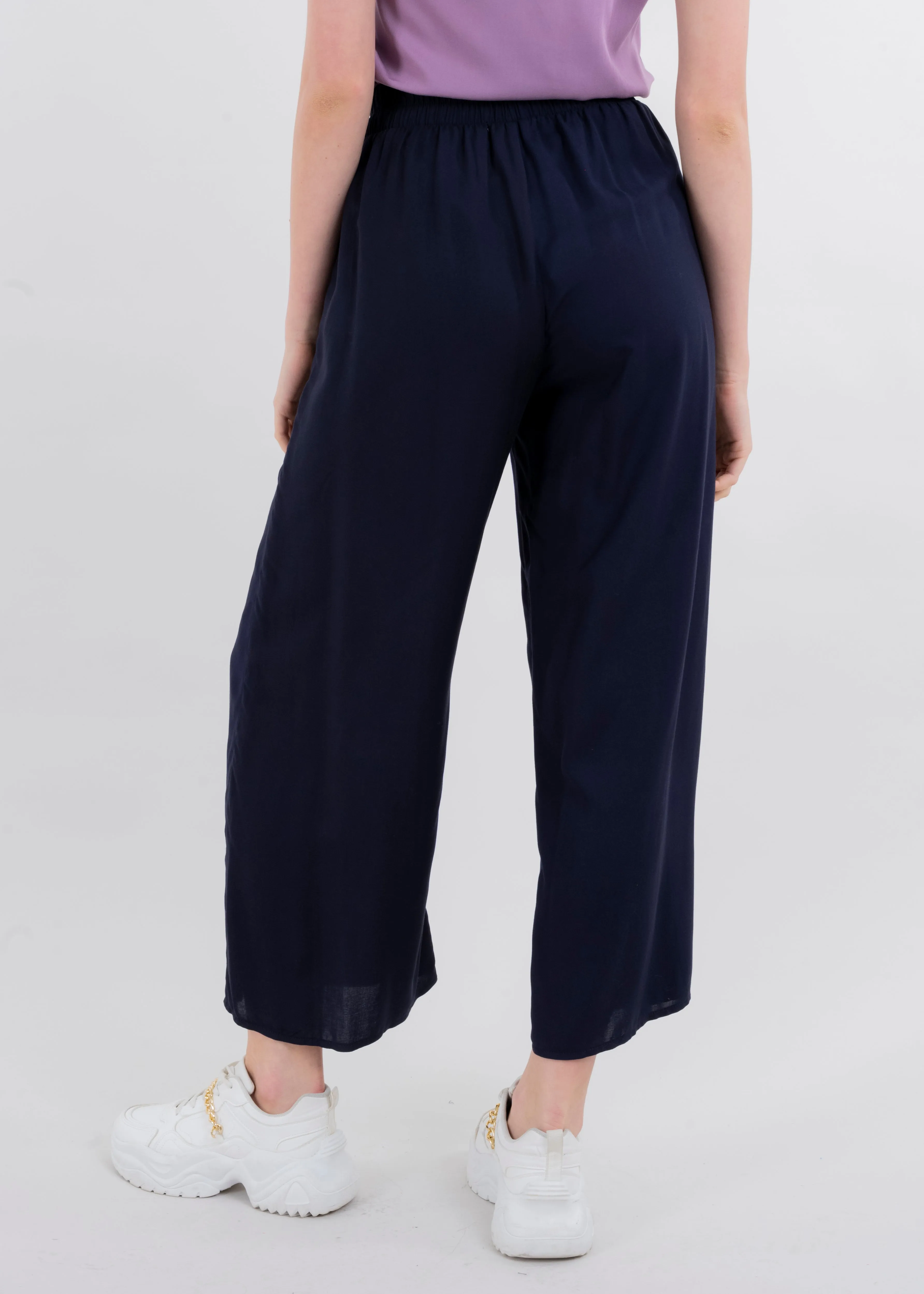 Pantalón Wide Leg Cintura Alta Fruncida sold by Shasa product image thumbnail 4