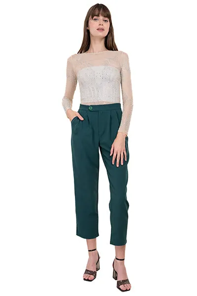 Pantalón Recto Liso Botón sold by Shasa product image thumbnail 2