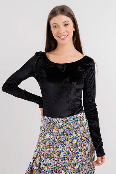 Body terciopelo mariposas sold by Shasa product image thumbnail 2