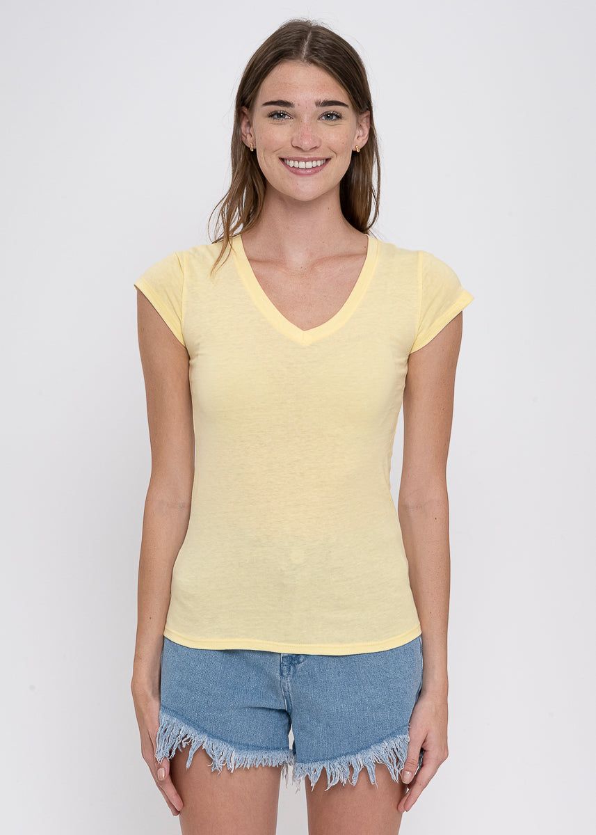 Playera manga corta cuello v sold by Shasa product image thumbnail 2