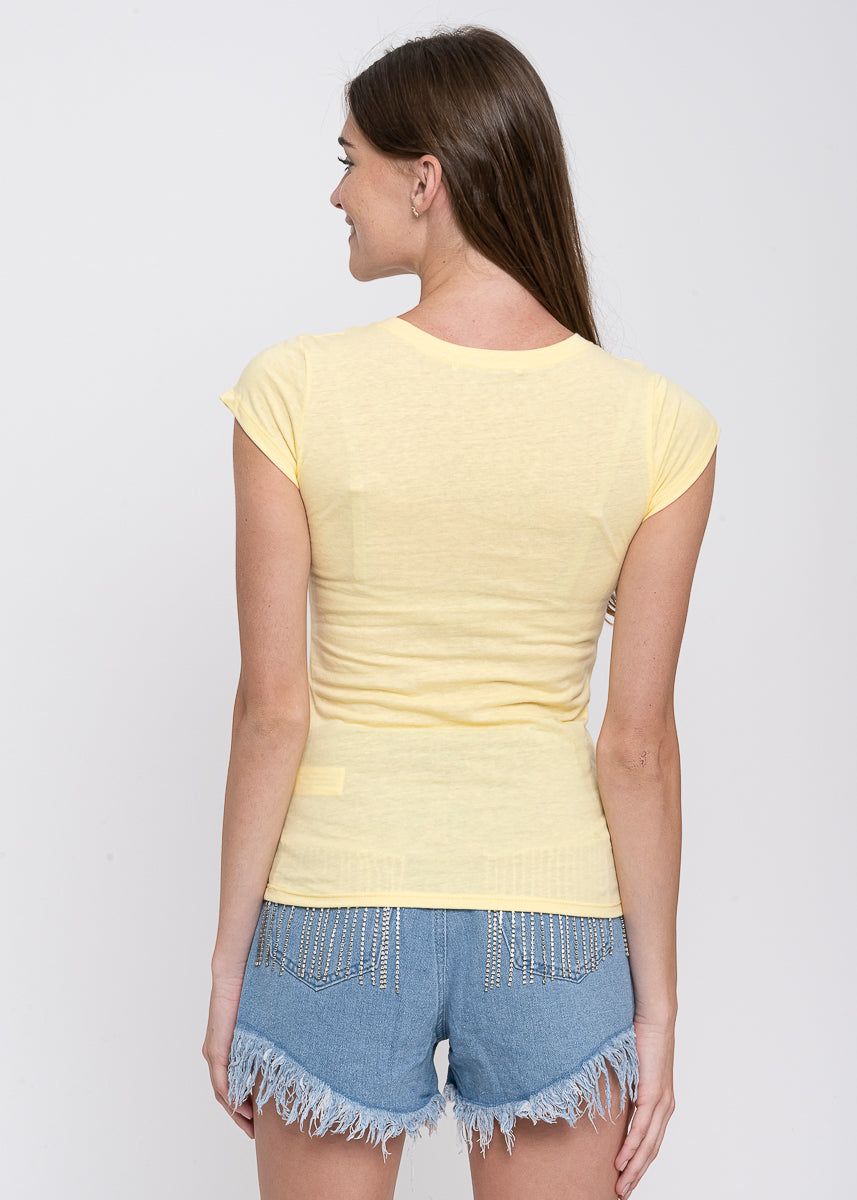 Playera manga corta cuello v sold by Shasa product image thumbnail 4