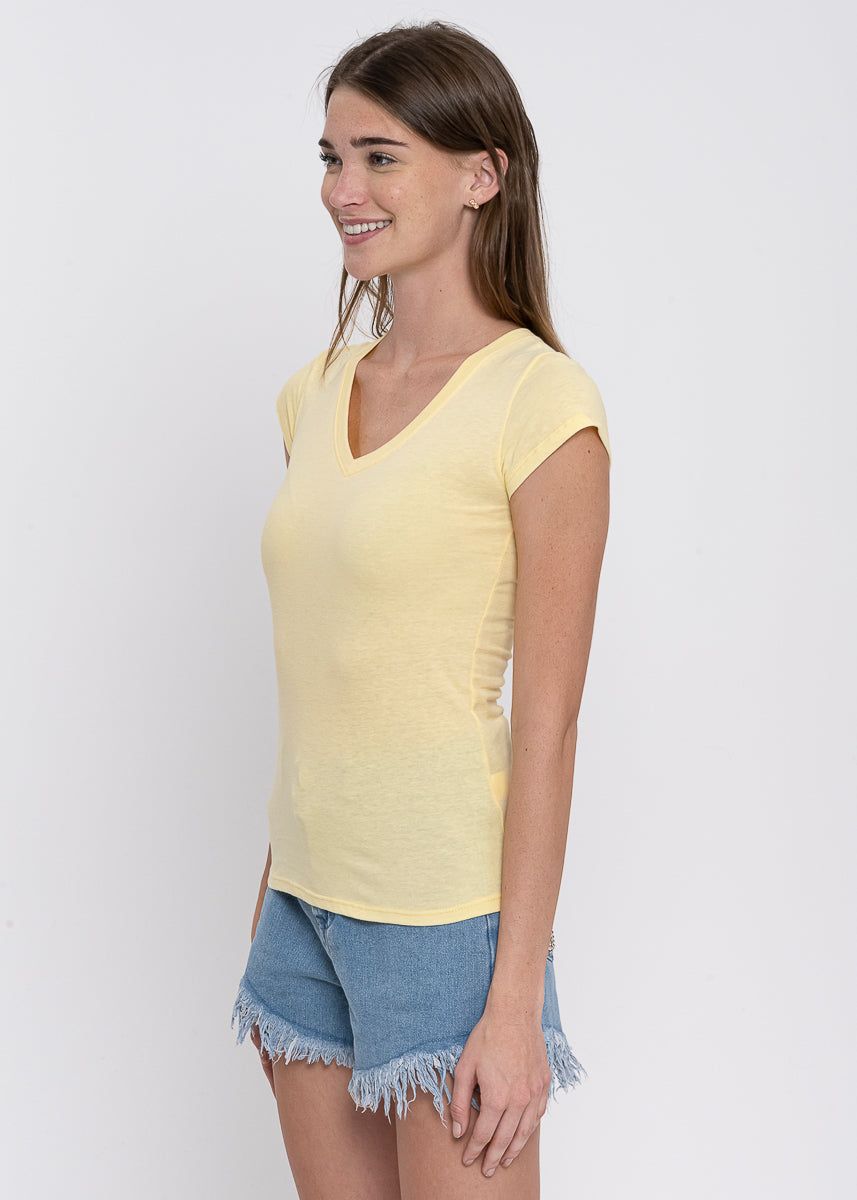 Playera manga corta cuello v sold by Shasa product image thumbnail 3