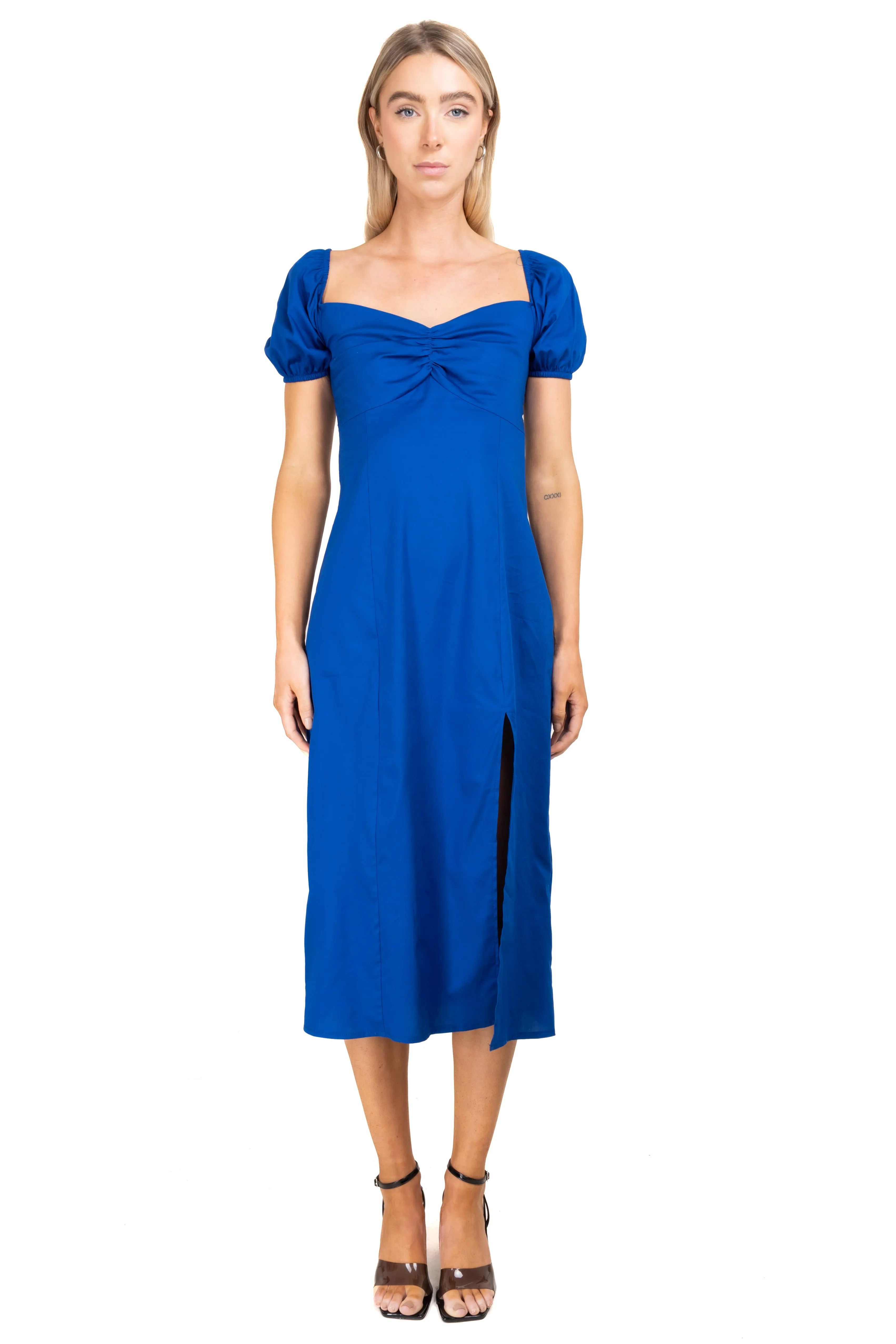 Vestido Midi Fruncido sold by Shasa