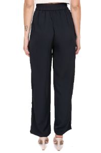 Pantalón straight cintura elástico liso sold by Shasa
