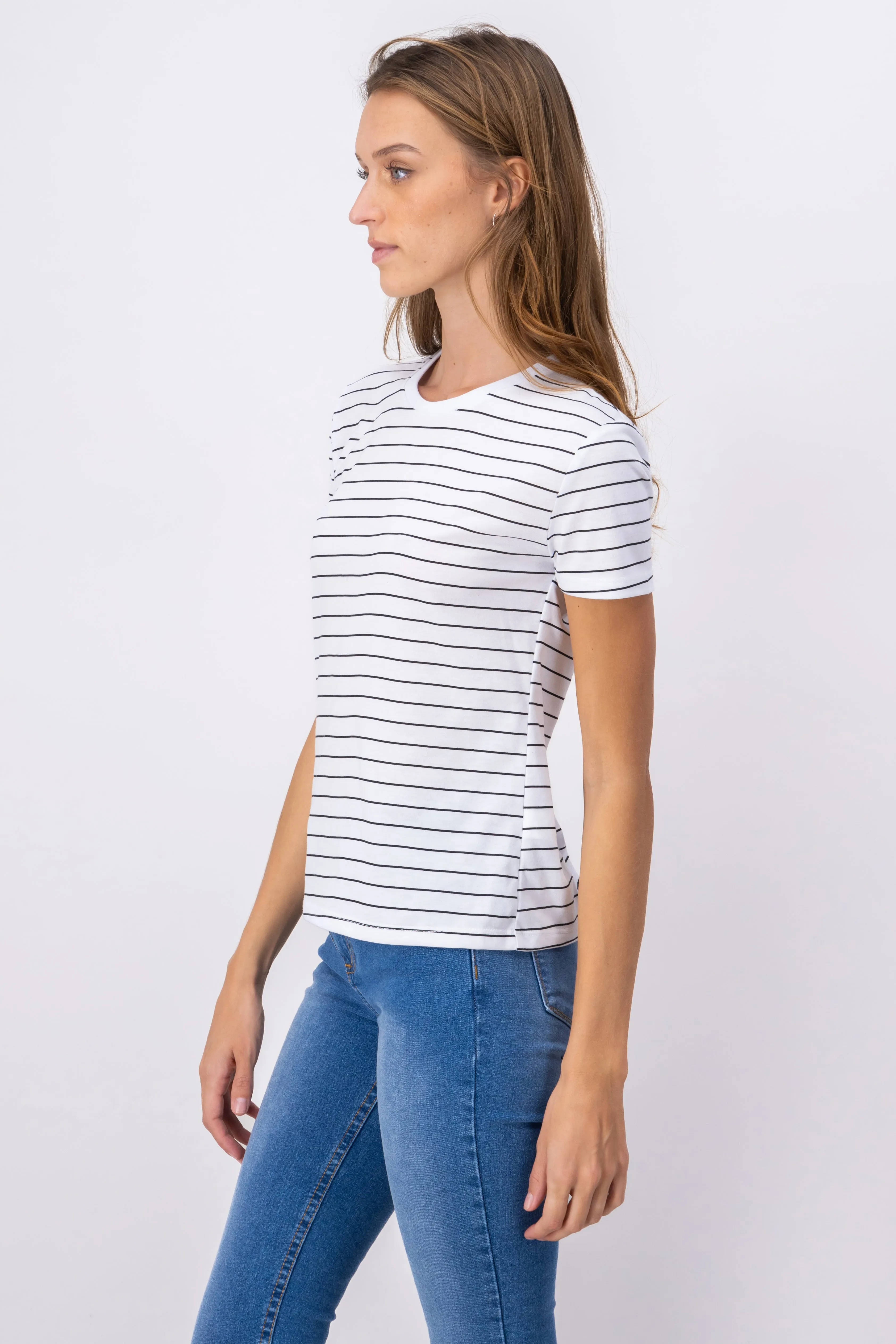 Playera manga corta líneas sold by Shasa product image thumbnail 3