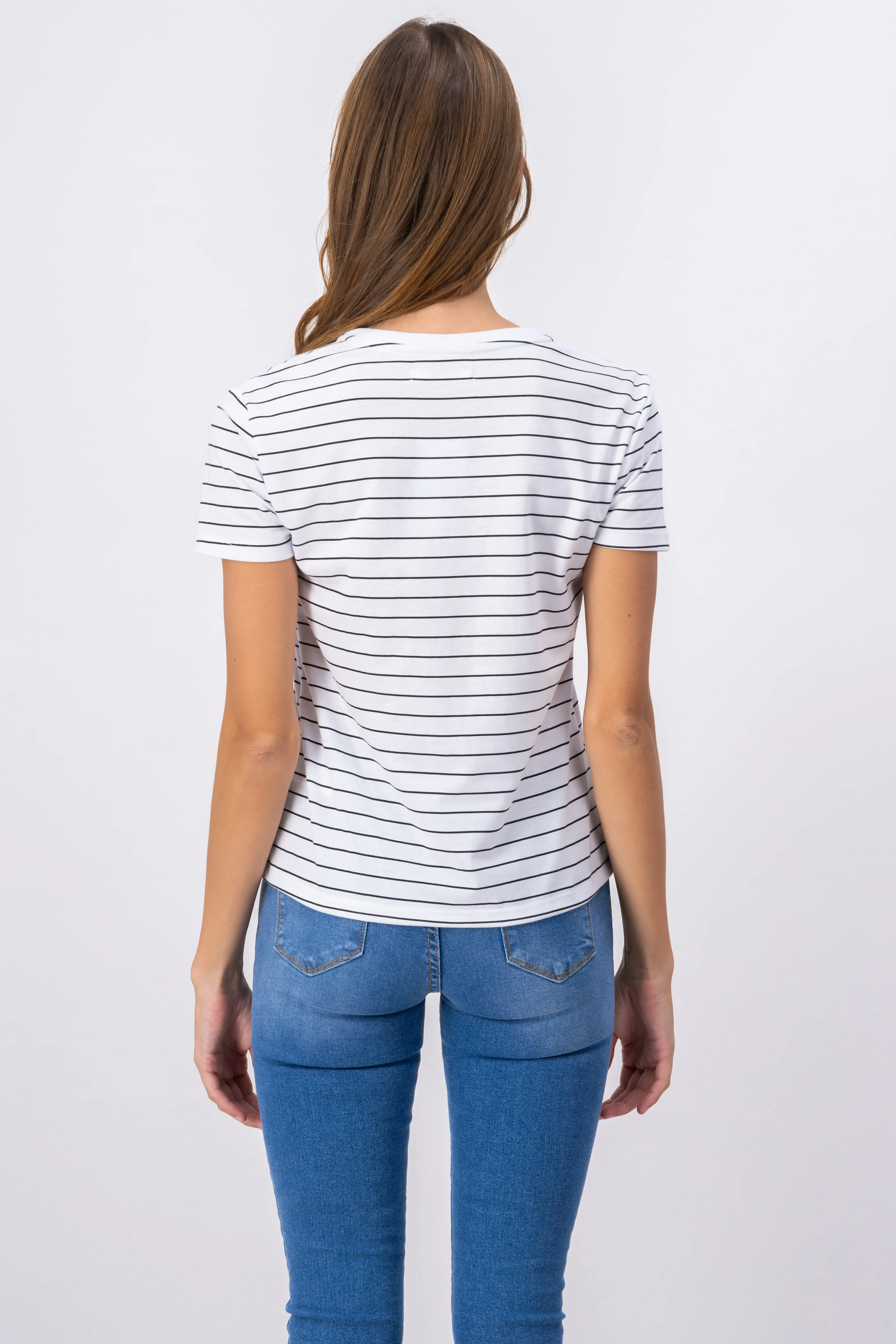 Playera manga corta líneas sold by Shasa product image thumbnail 4