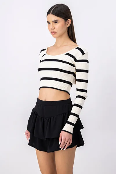 Top tejido rayas manga larga sold by Shasa product image thumbnail 3