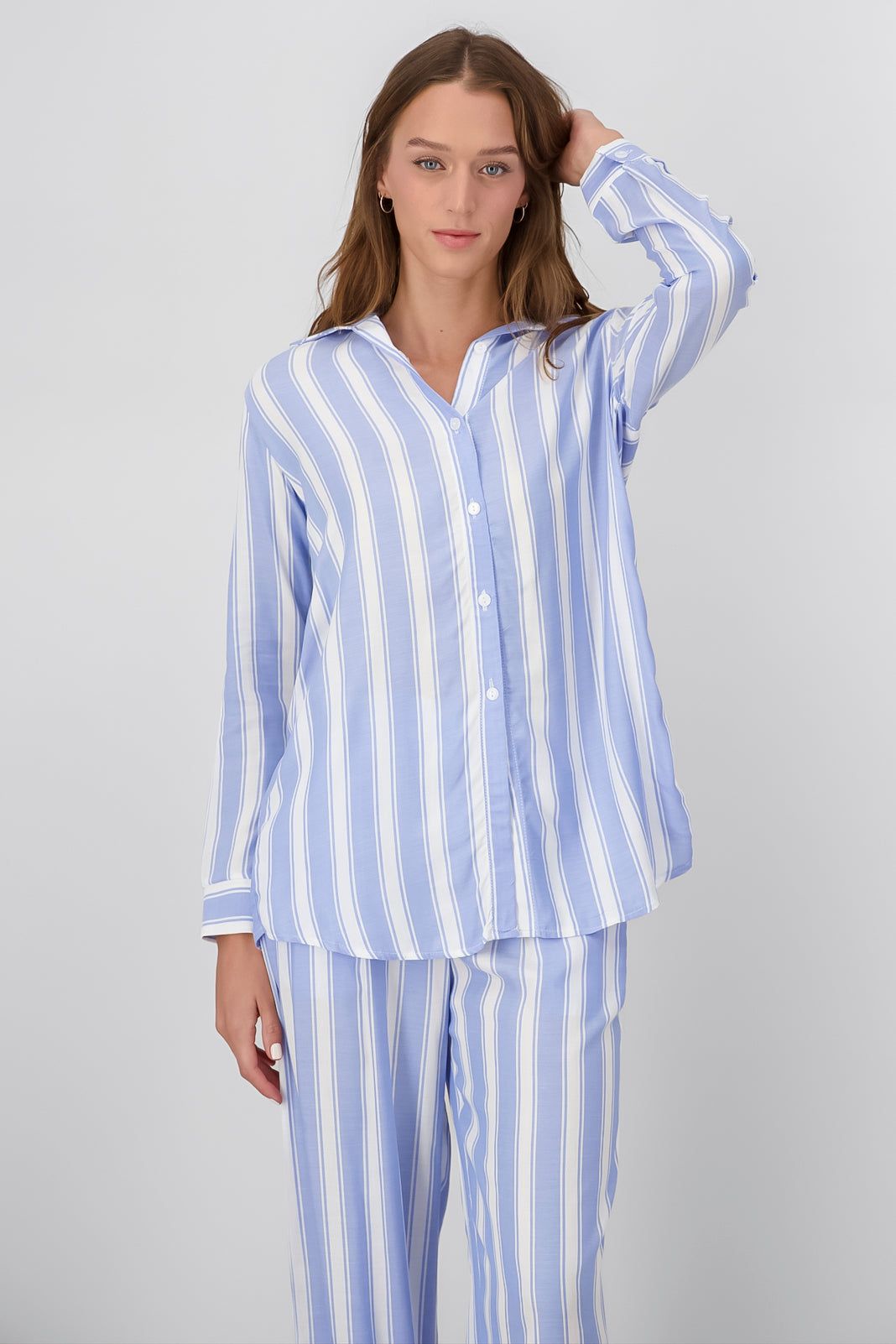 Camisa Larga Ligera Rayas sold by Shasa product image thumbnail 2