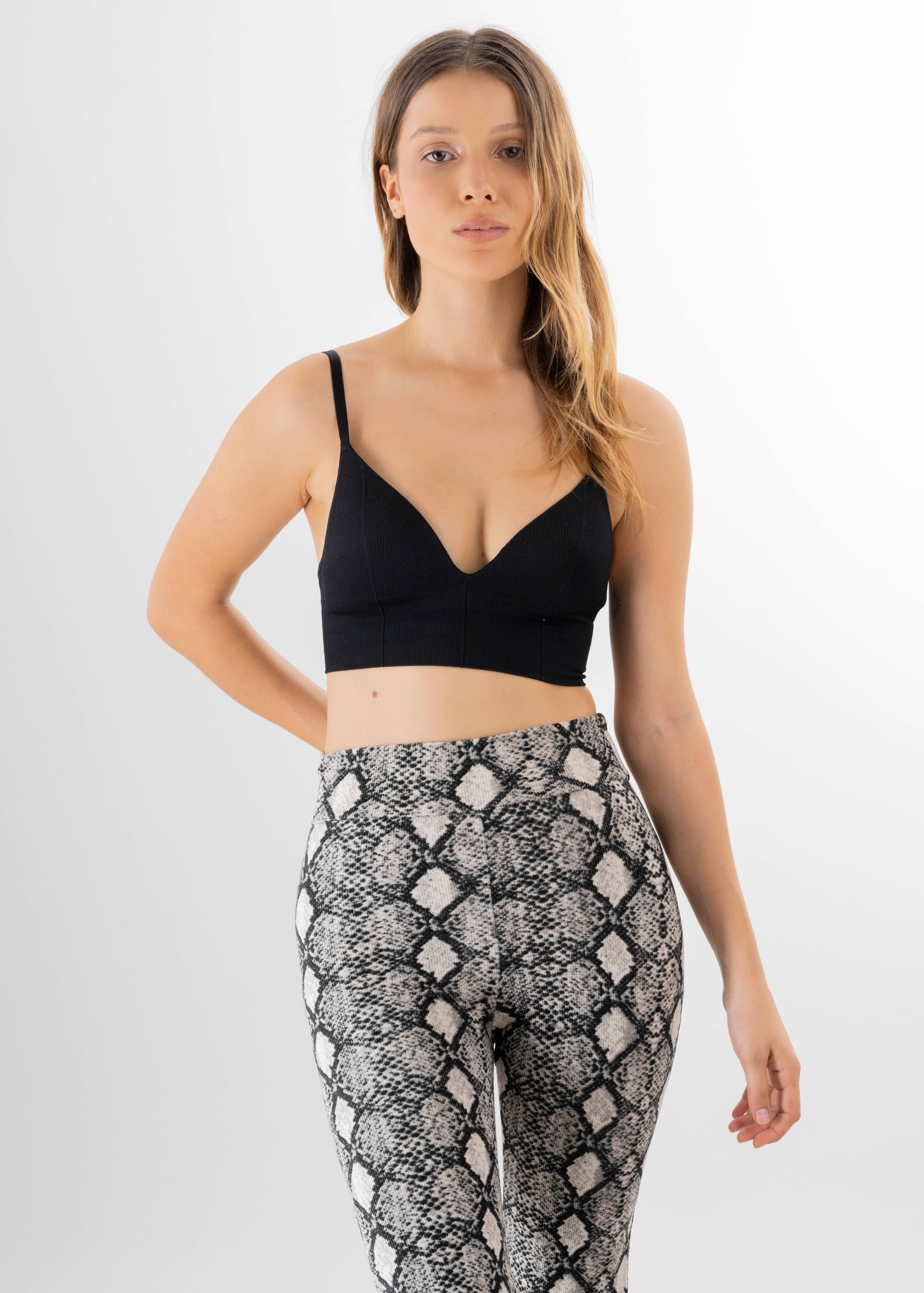 Top crop acanalado copas sold by Shasa