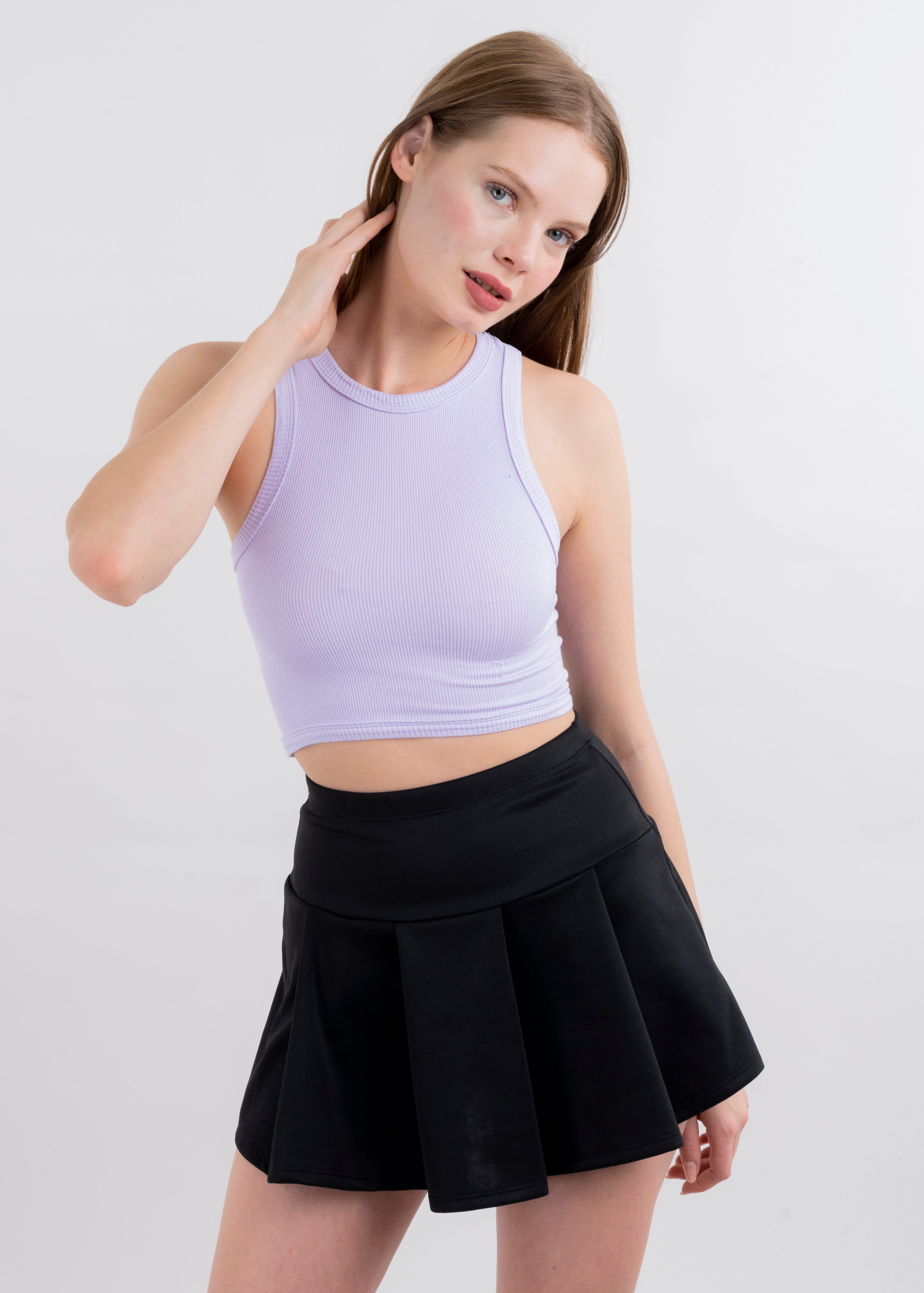 Top tank seamless liso sold by Shasa