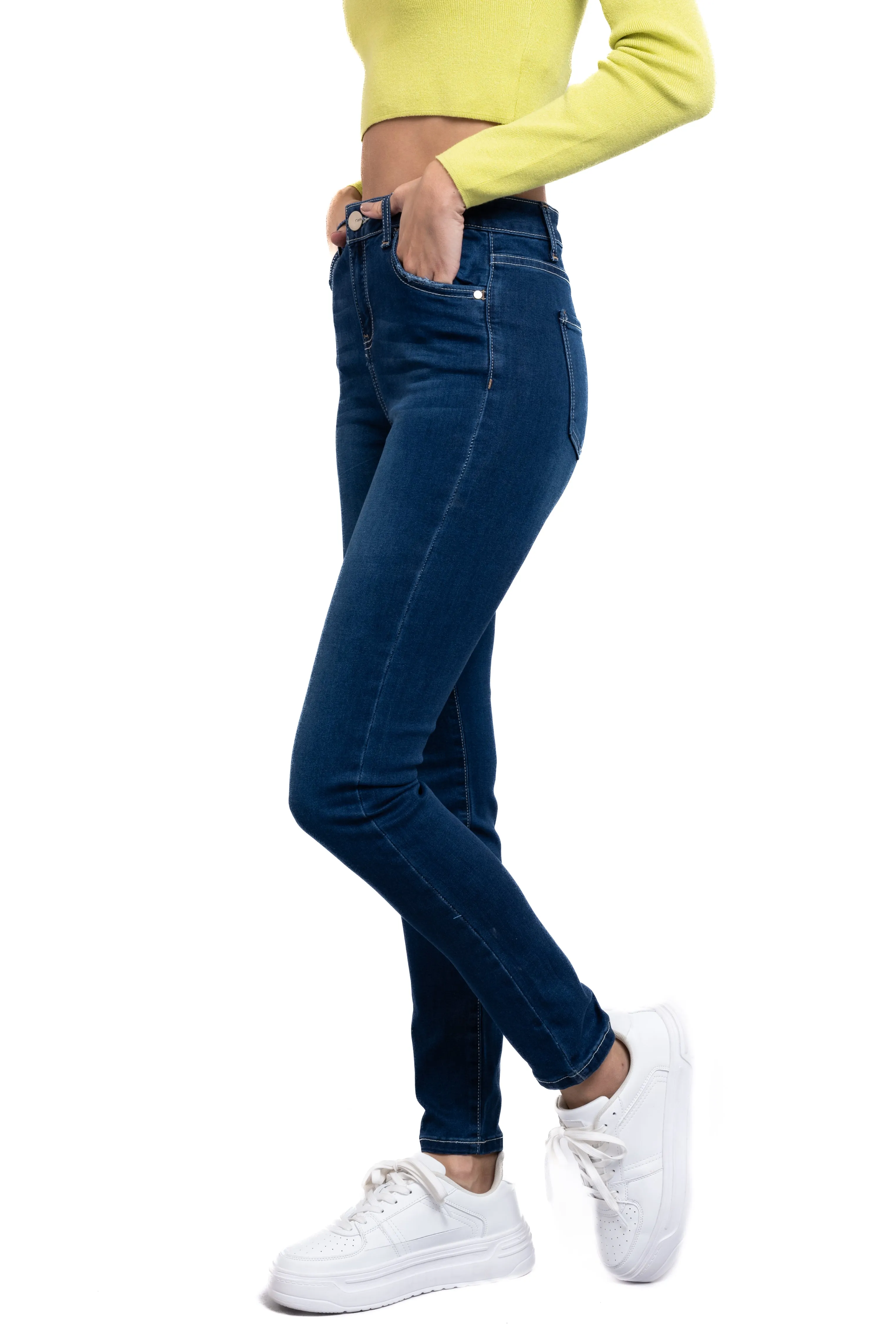 Jeans skinny contraste hilo sold by Shasa product image thumbnail 3