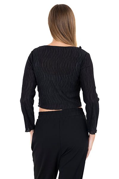 Blusa textura manga larga sold by Shasa product image thumbnail 4