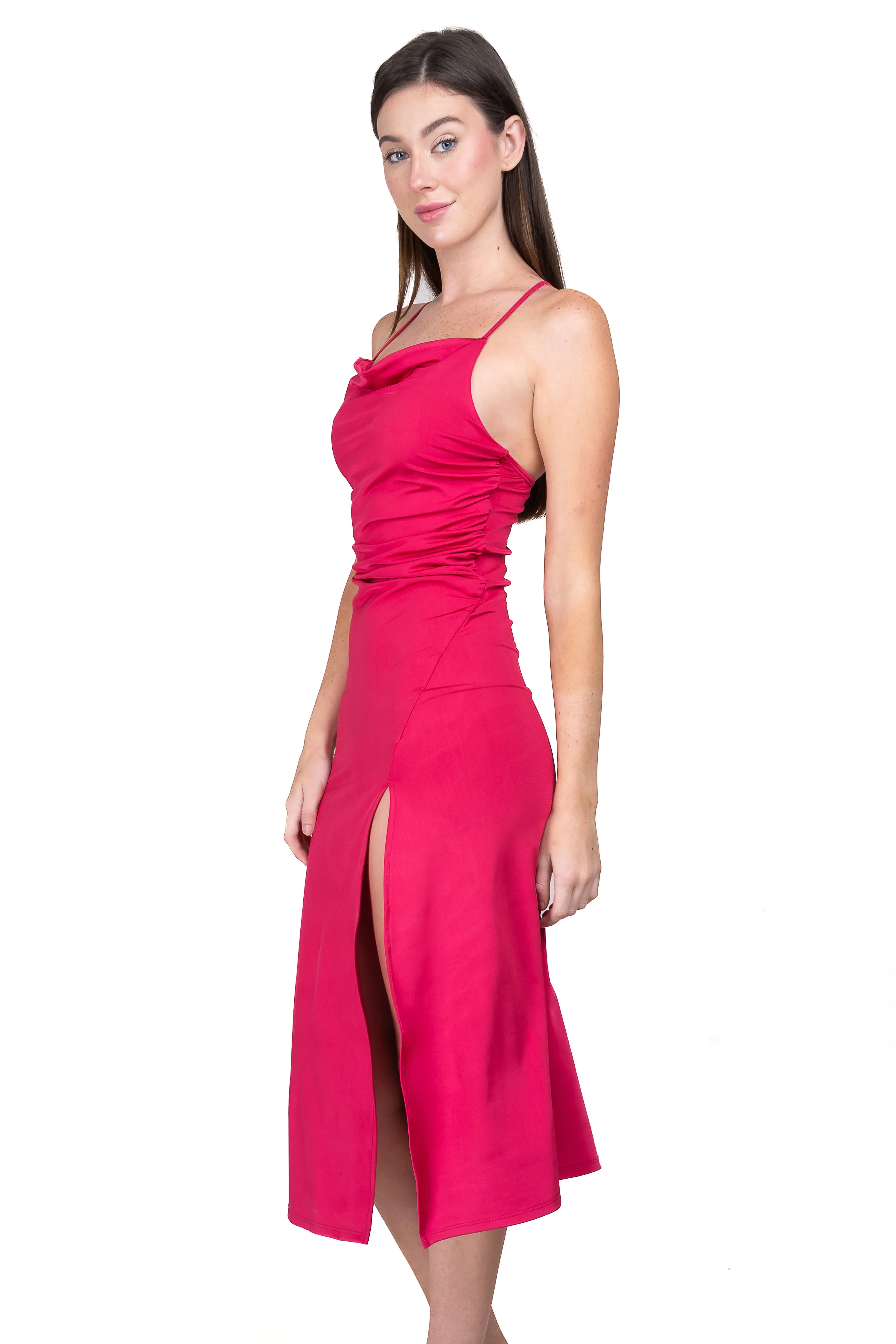 Vestido tirante detalle abertura sold by Shasa product image thumbnail 3
