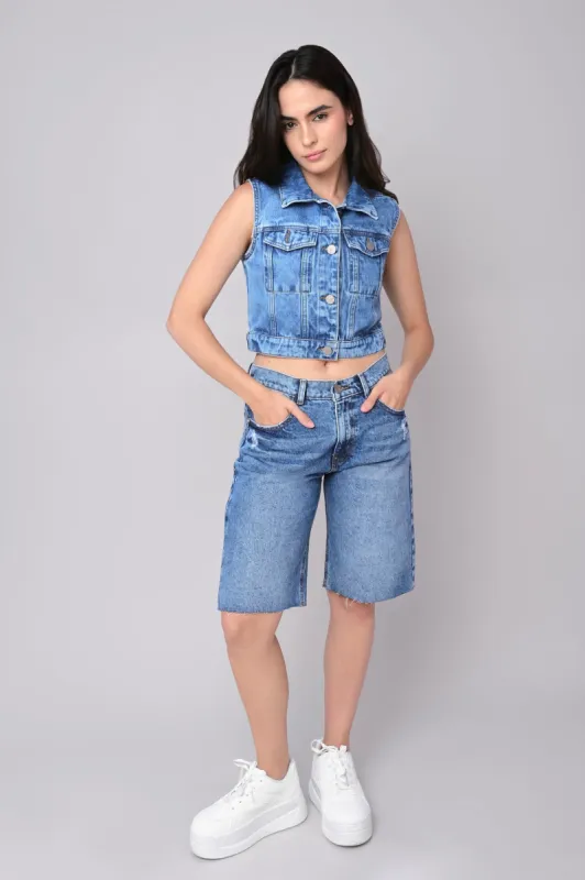 Bermuda Baggy Cintura Baja sold by Shasa