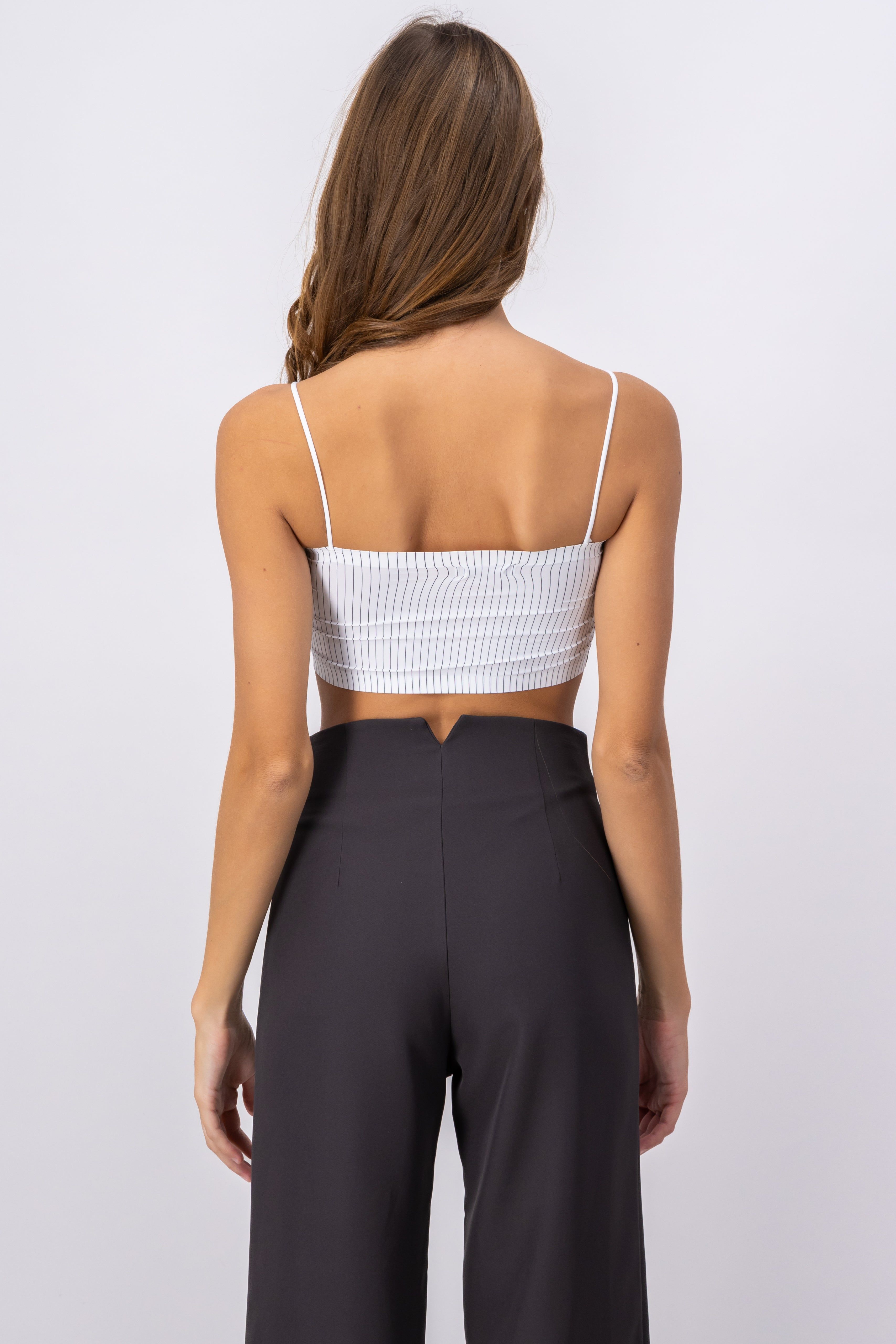 Top tubo strapless estampado rayas sold by Shasa product image thumbnail 4