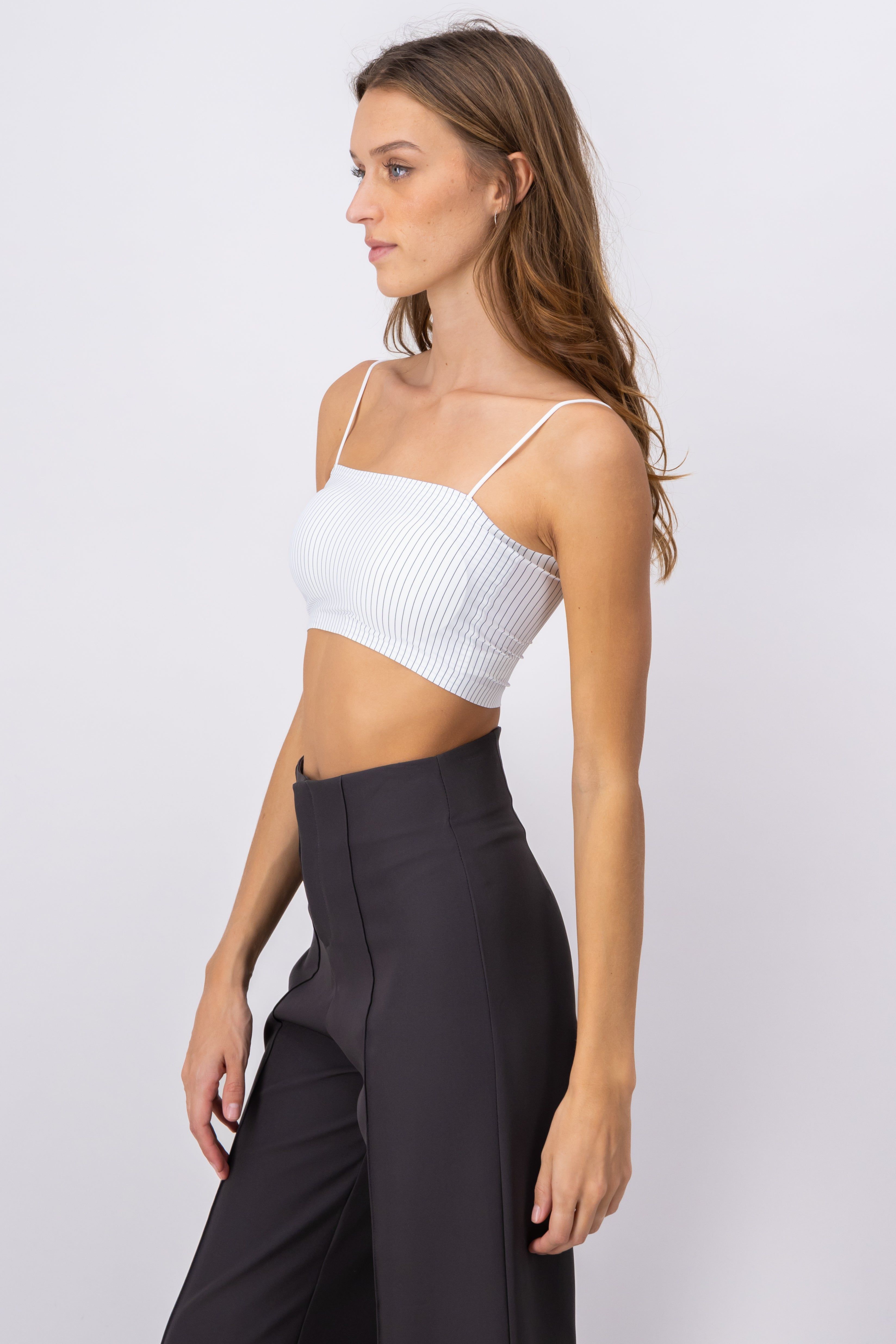 Top tubo strapless estampado rayas sold by Shasa product image thumbnail 3