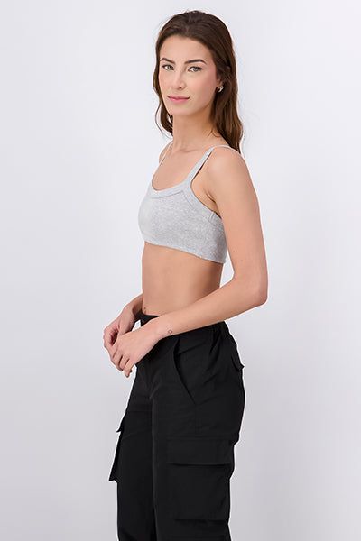 Top crop rib tirantes sold by Shasa product image thumbnail 3