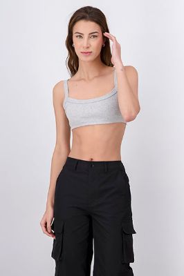 Top crop rib tirantes sold by Shasa