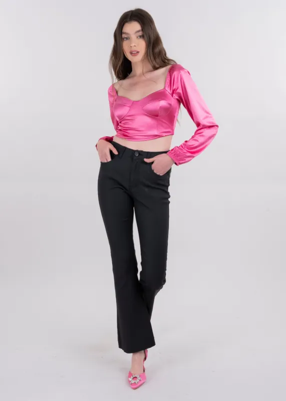 Jeans flared liso sold by Shasa