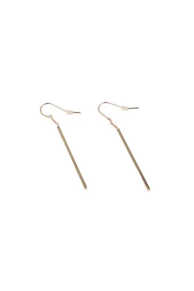 Aretes Largos Barra Metálica sold by Shasa product image thumbnail 2