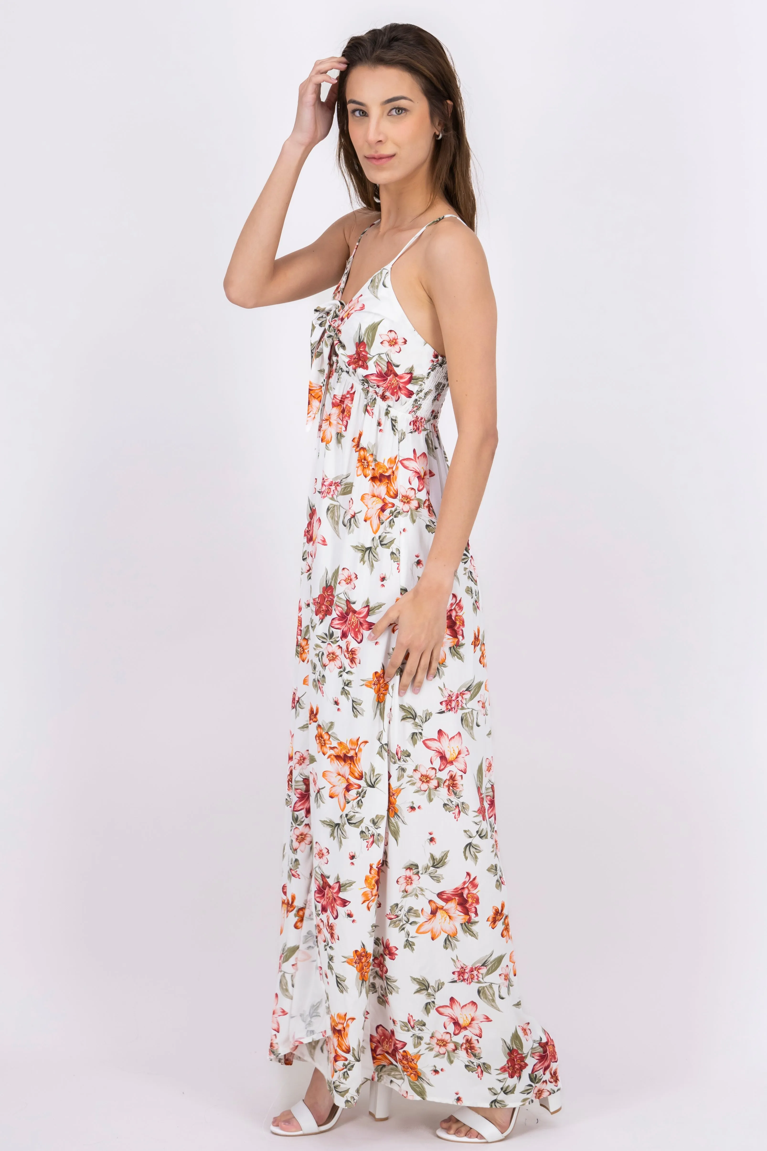 Vestido maxi floral abertura sold by Shasa product image thumbnail 3