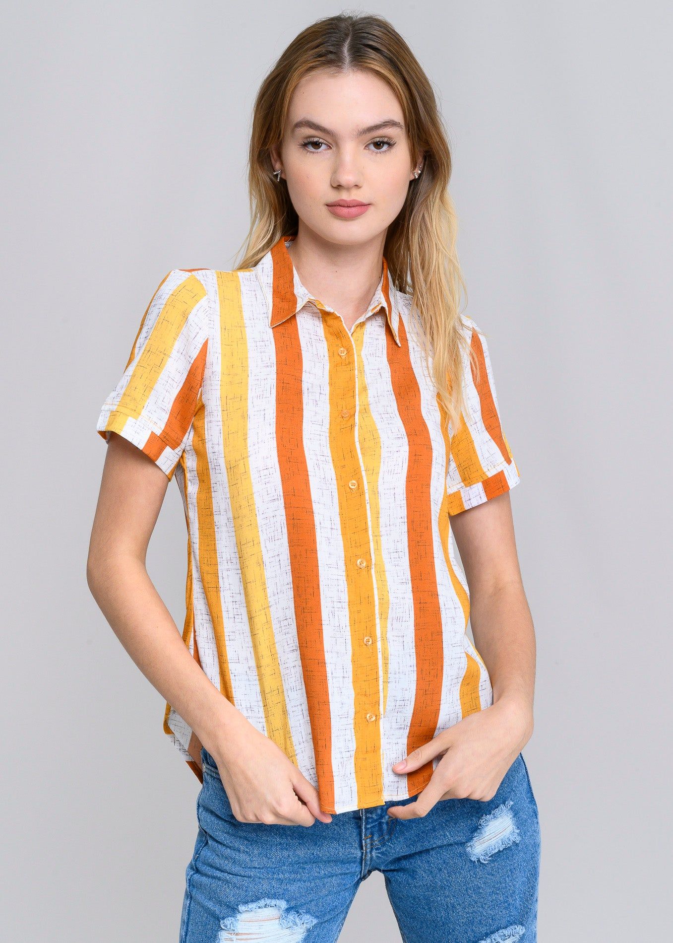 Camisa Manga Corta Rayada sold by Shasa product image thumbnail 2