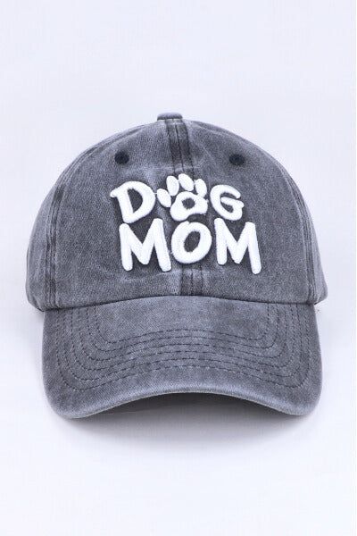 Gorra ligeramente deslavada Dog Mom sold by Shasa
