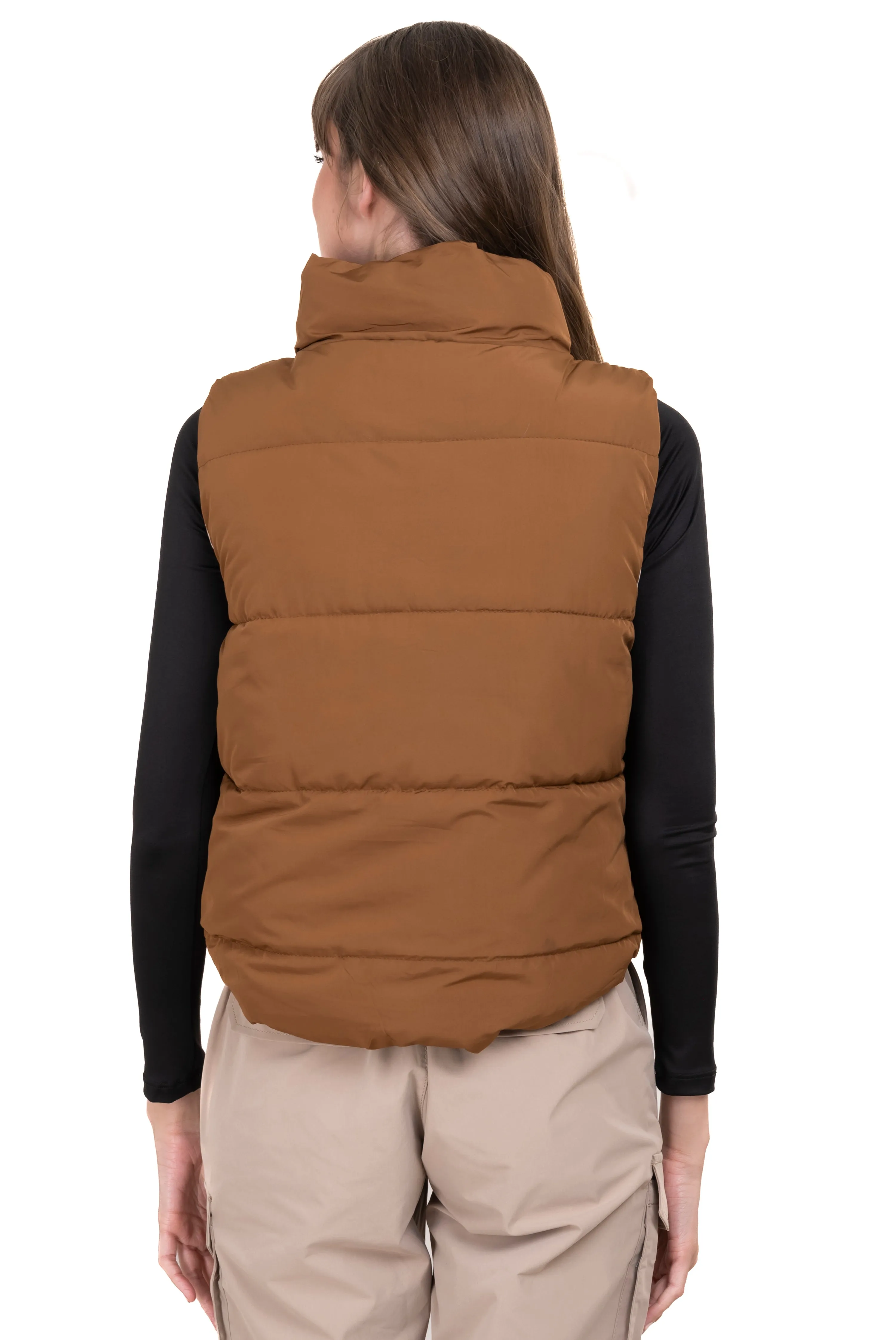 Chaleco capitonado bolsillos cuello alto sold by Shasa product image thumbnail 4