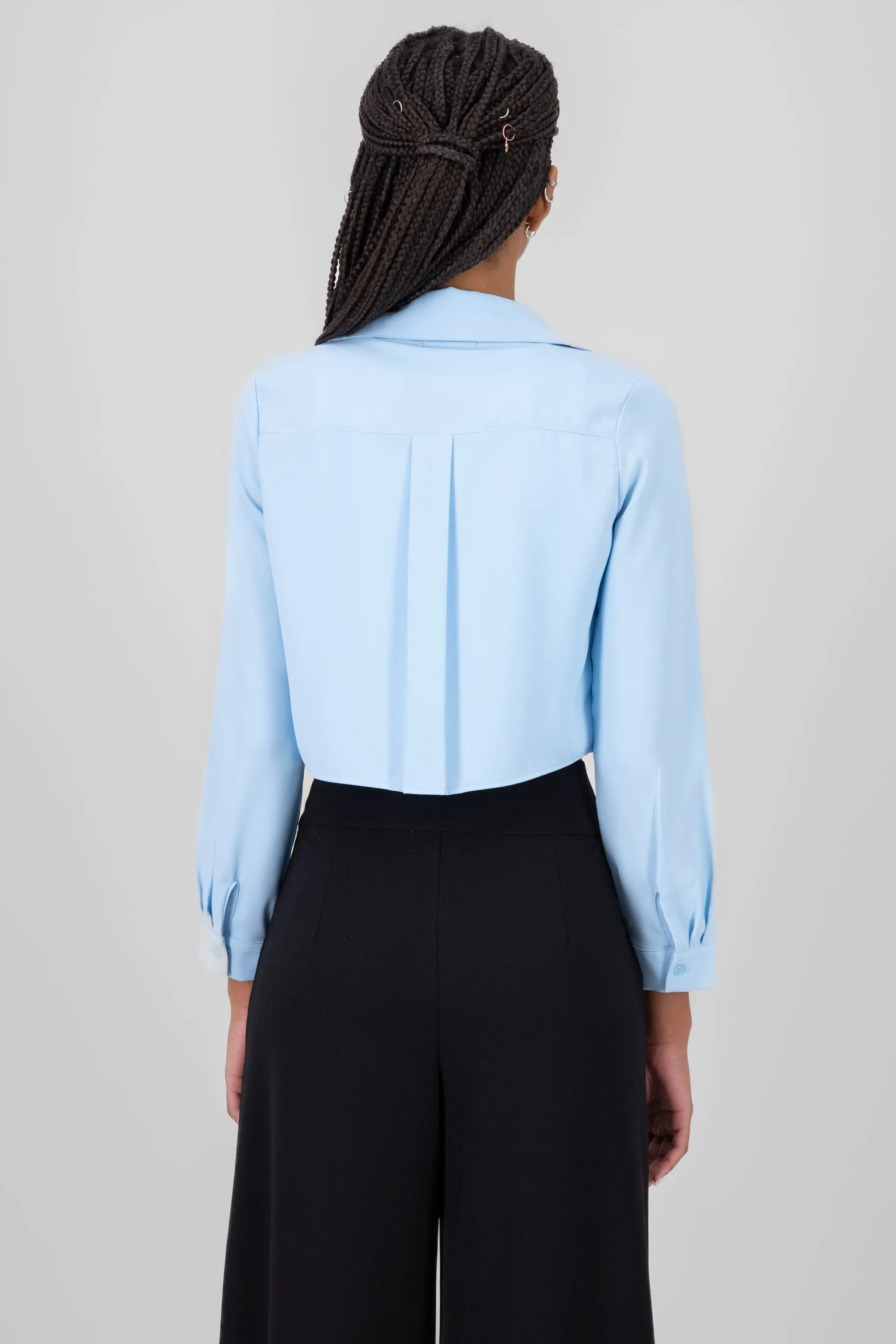 Camisa Crop Escote sold by Shasa product image thumbnail 4