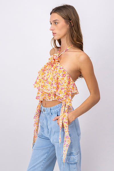Blusa Halter Olanes Flor sold by Shasa product image thumbnail 3