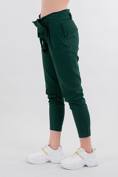 Pantalón paper bag cintura alta cinturón sold by Shasa product image thumbnail 3