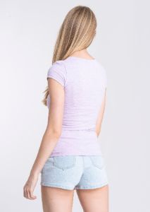 Blusa manga corta cuello v sold by Shasa